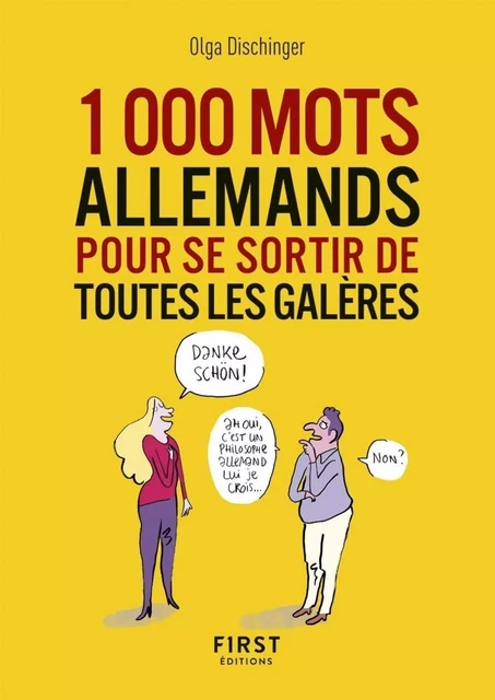 Petit livre - Les 1000 mots allemands pour se sortir de toutes les galères - Olga Dischinger - edi8