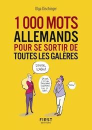 Petit livre - 1000 mots allemands pour se sortir de toutes les galères