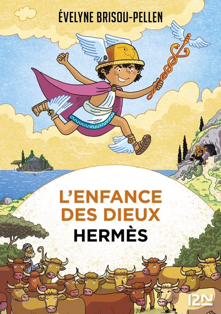 L'enfance des dieux - Tome 4 : Hermès - Évelyne Brisou-Pellen - Univers Poche