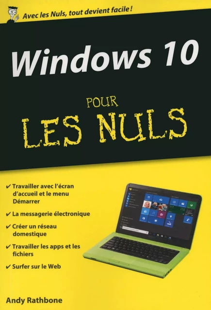 Windows 10 pour les Nuls poche - Andy RATHBONE - edi8