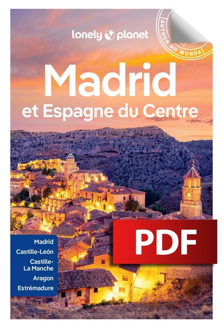 Madrid et Espagne du centre 6ed -  LONELY PLANET - edi8