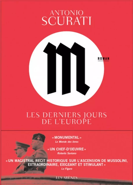 M, les derniers jours de l'Europe - Antonio Scurati - Groupe Margot