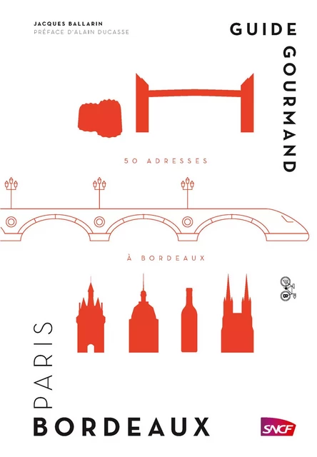 Guide gourmand Paris Bordeaux - Jacques Ballarin - LEC communication (A.Ducasse)