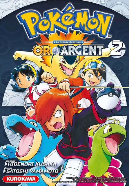 Pokémon - Or et Argent - tome 02 - Hidenori Kusaka - Univers Poche