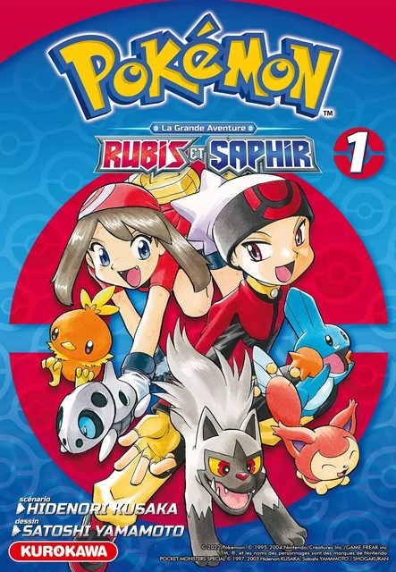 Pokémon - Rubis et Saphir - tome 01 - Hidenori Kusaka - Univers Poche