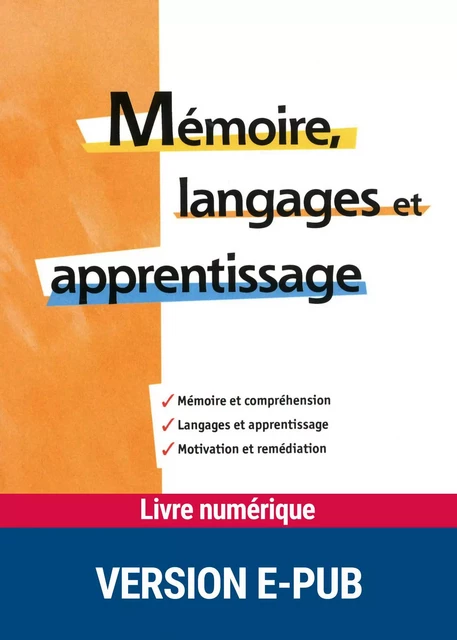 Mémoire, langages et apprentissage -  Collectif,  FNAME, Gérard Toupiol - Retz