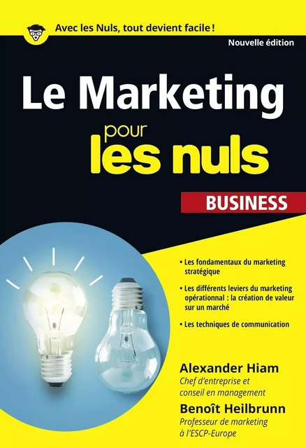 Le Marketing pour les Nuls poche business - Alexander HIAM, Benoît Heilbrunn - edi8