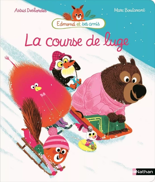 La course de luge - Astrid Desbordes - Nathan