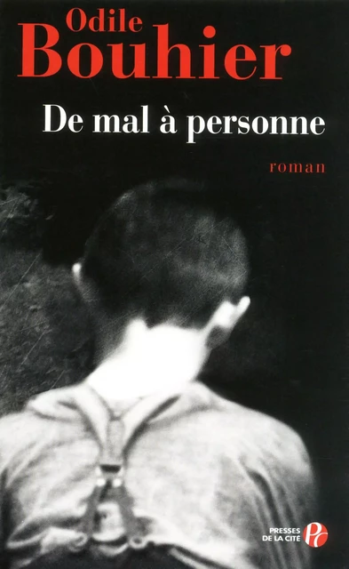 De mal à personne - Odile Bouhier - Place des éditeurs