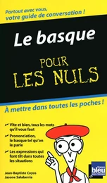 Le Basque - Guide de conversation Pour les Nuls