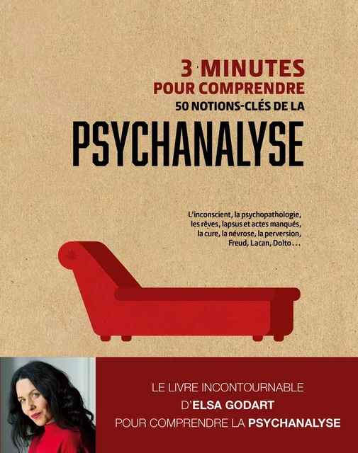 3 minutes pour comprendre 50 notions clés de la psychanalyse - Elsa Godart - Courrier du livre