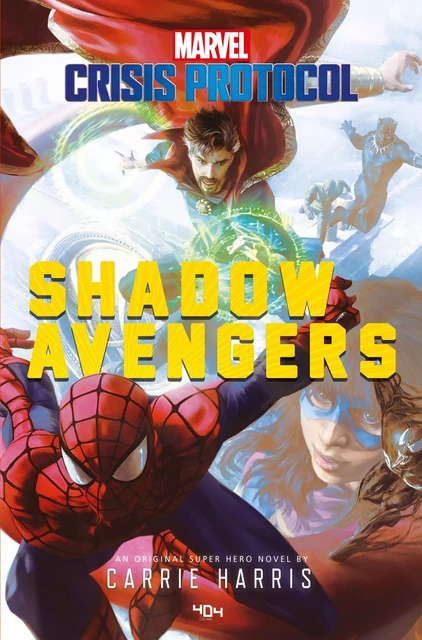 Marvel Crisis Protocol - Shadow Avengers - Roman super-héros et super-vilains - Loki, Venom - Officiel - Dès 14 ans et adulte - Carrie Harris - edi8