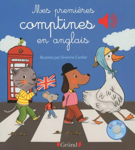 Mes premières comptines en anglais - Séverine Cordier - edi8