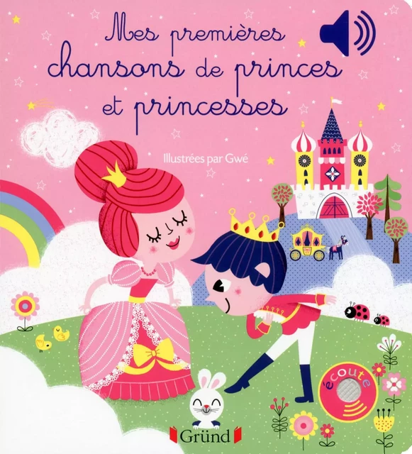 Mes premières chansons de Princes et Princesses - Gwenaelle Dudek - edi8