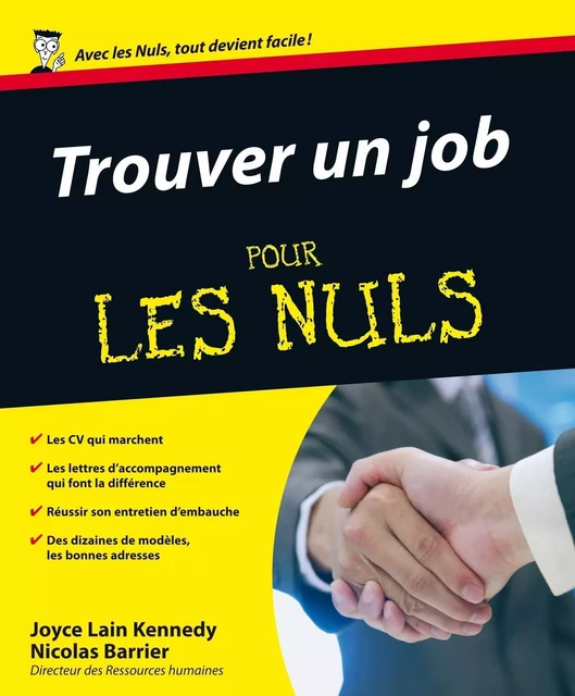 Trouver un job Pour les Nuls - Joyce Lain Kennedy - edi8