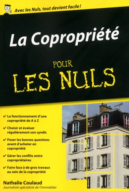 La Copropriété Poche Pour les Nuls - Nathalie Coulaud - edi8