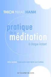 Pratique de la méditation à chaque instant - Petit guide pour nos vies trop occupées