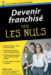 Devenir franchisé Poche Pour les Nuls