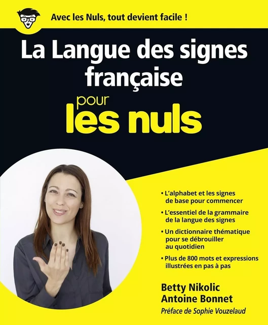 La Langue des Signes Française pour les Nuls grand format - Betty Nikolic, Antoine Bonnet - edi8