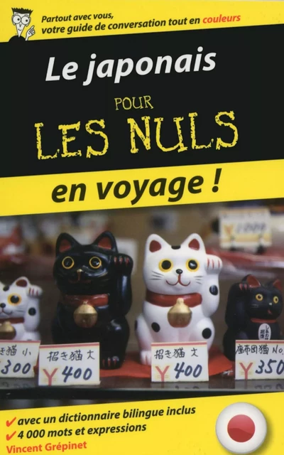 Le japonais pour les Nuls en voyage - Vincent Grepinet - edi8