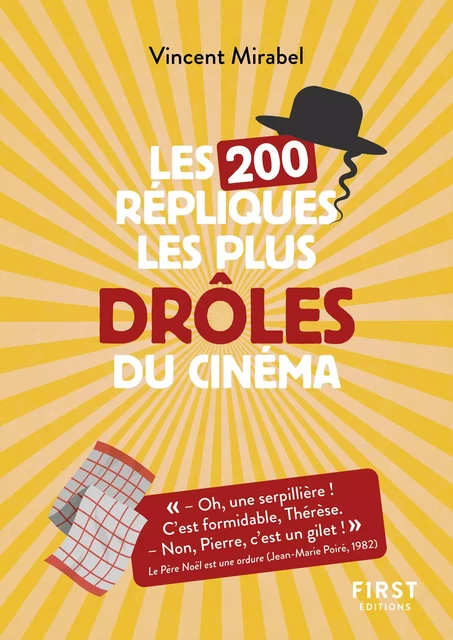 Petit Livre de - 200 répliques les plus drôles du cinéma - Vincent Mirabel - edi8