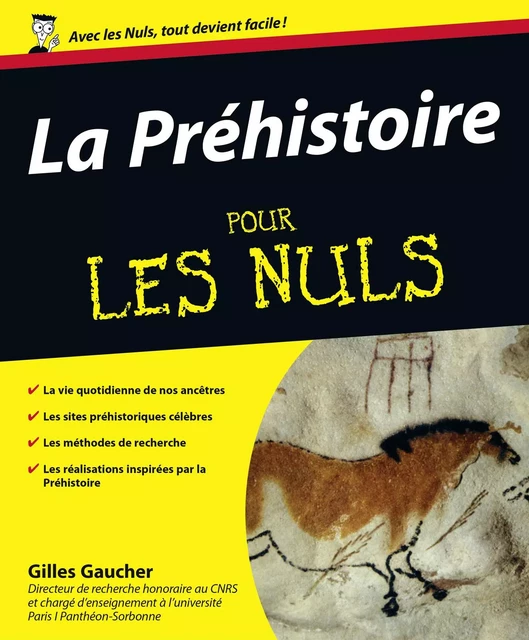 La Préhistoire Pour les Nuls - Gilles Gaucher - edi8