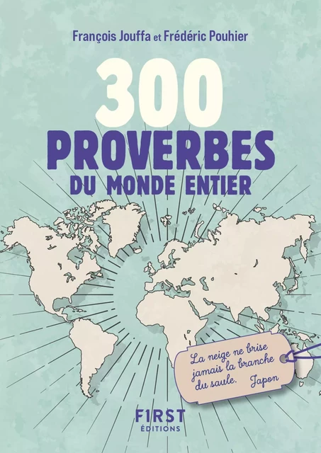 Petit livre de - 300 proverbes du monde entier NE - François Jouffa, Frédéric Pouhier - edi8