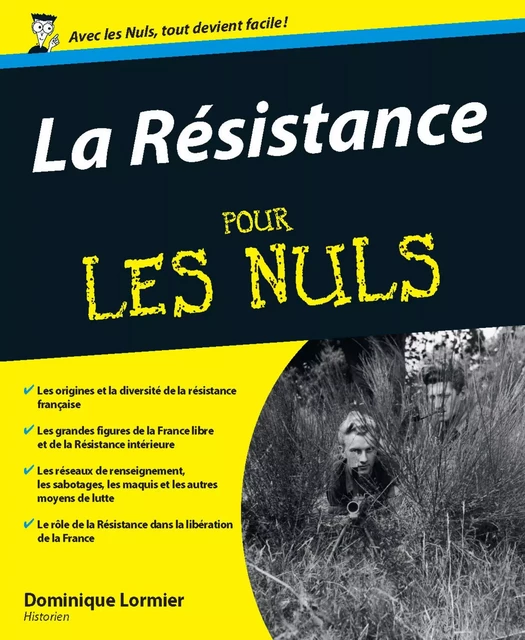 La Résistance Pour les Nuls - Dominique Lormier - edi8