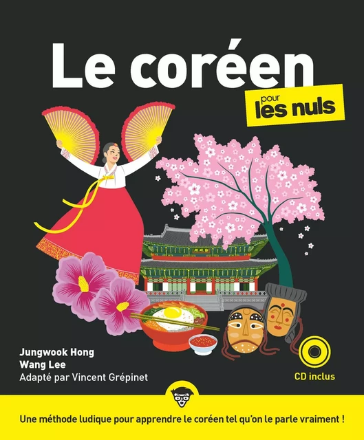 Le coréen pour les Nuls, grand format + CD, 2e éd. - Vincent Grepinet, Hang Jungwook, Lee WANG - edi8