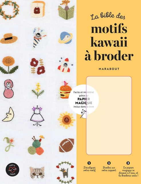 La bible des motifs adorables à broder -  Collectif - Marabout