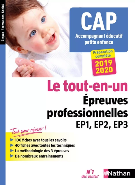 Épreuves professionnelles EP1, EP2 et EP3 - CAP Accompagnant éducatif petite enfance - 2018 - Louisa Rebih - Nathan