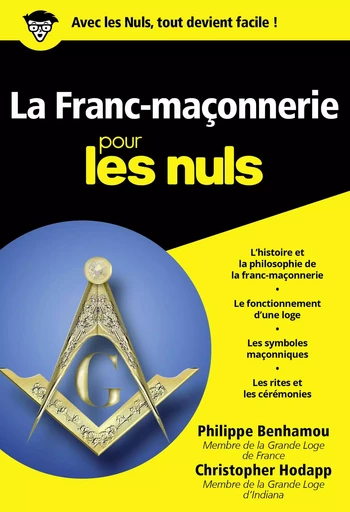 Franc-maçonnerie Poche pour les nuls - Christopher Hodapp, Philippe Benhamou - edi8