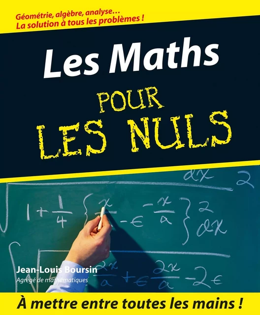 Les Maths Pour les Nuls - Jean-Louis Boursin - edi8