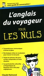 L'Anglais du voyageur - Guide de conversation Pour les Nuls