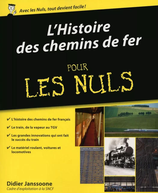 Histoire des chemins de fer Pour les Nuls - Didier Janssoone - edi8