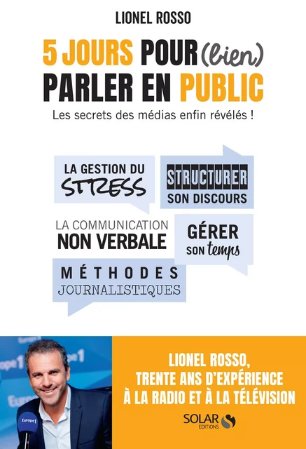 Savoir (bien) parler en public en 5 jours - Lionel Rosso - edi8