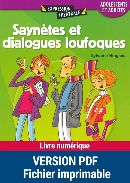 Saynètes et dialogues loufoques - Sylvaine Hinglais - Retz