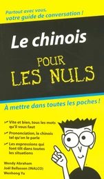 Le Chinois - Guide de conversation Pour les Nuls