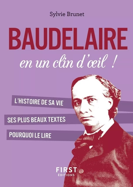 Petit livre de - Baudelaire en un clin d'oeil - Sylvie H. Brunet - edi8