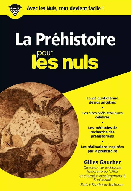 La Préhistoire pour les Nuls, édition poche - Gilles Gaucher - edi8