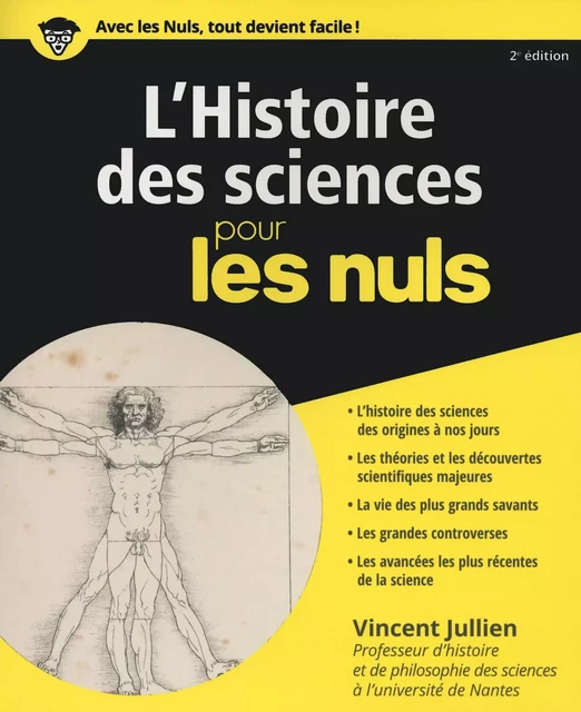 L'histoire des sciences pour les Nuls, 2ème éd. - Vincent Jullien - edi8