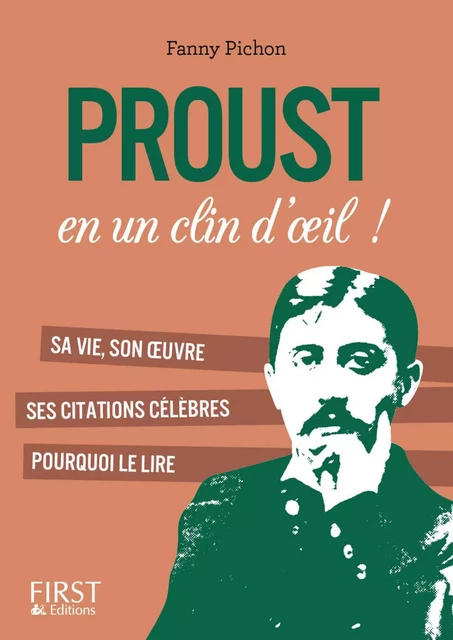 Petit livre de - Proust en un clin d'oeil - Fanny Pichon - edi8