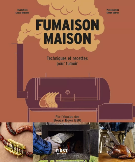 Fumaison maison - techniques et recettes pour fumoir -  Collectif - edi8