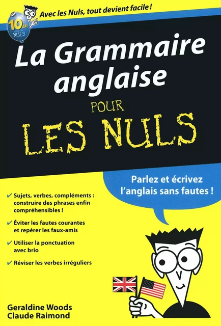 La Grammaire anglaise poche Pour les Nuls - Geraldine Woods - edi8