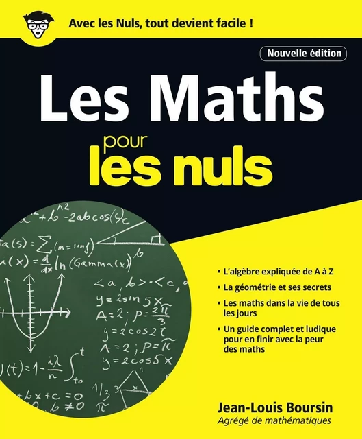 Les Maths pour les Nuls, 2e édition - Jean-Louis Boursin - edi8