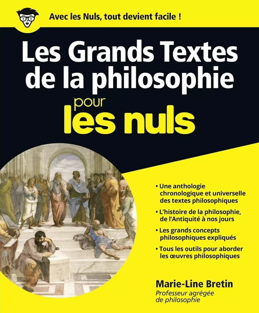 Les Grands Textes de la Philosophie pour les Nuls - Marie-Line Bretin - edi8