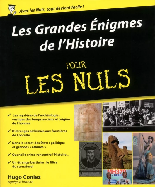 Les Grandes Enigmes de l'Histoire pour les Nuls - Hugo Coniez - edi8