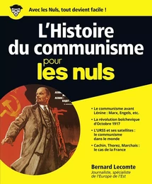 L'Histoire du communisme pour les Nuls grand format