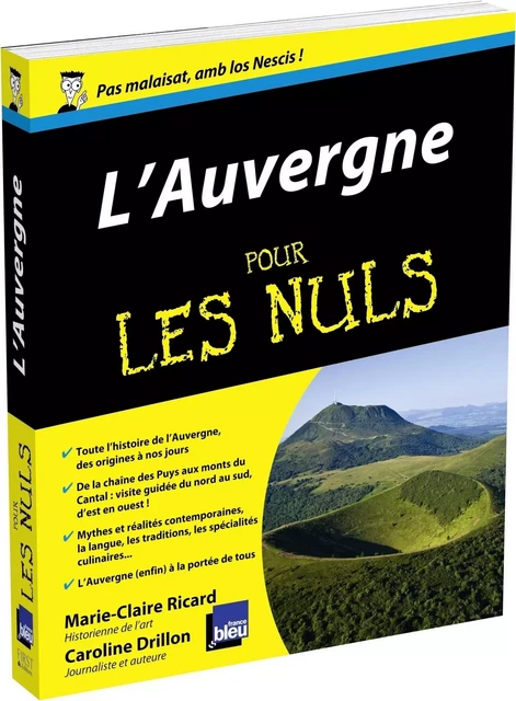 L'Auvergne Pour les Nuls - Marie Claire Ricard, Caroline Drillon - edi8