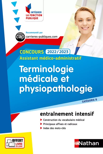 Terminologie médicale et physiopatho. Assistant médico-administratif - EPUB - Annie Godrie - Nathan